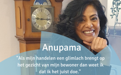 Anupama, onze gepassioneerde Persoonlijk Begeleider bij HilverZorg!