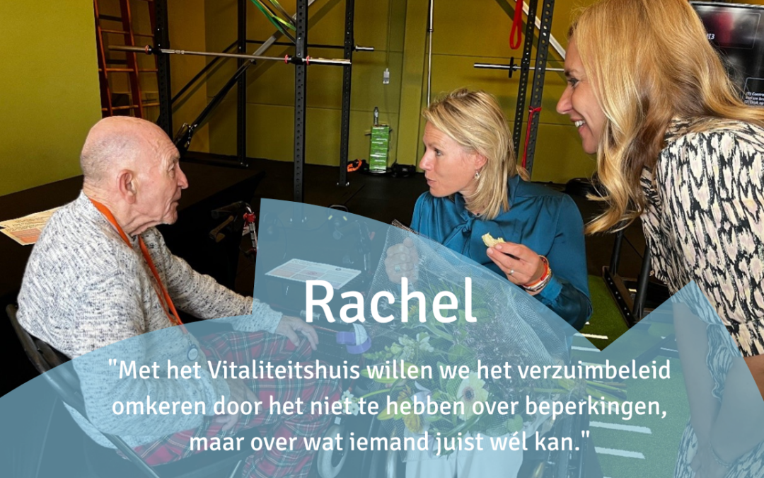 Interview met onze bestuurder Rachel over het belang van vitaliteit en ons Vitaliteitshuis