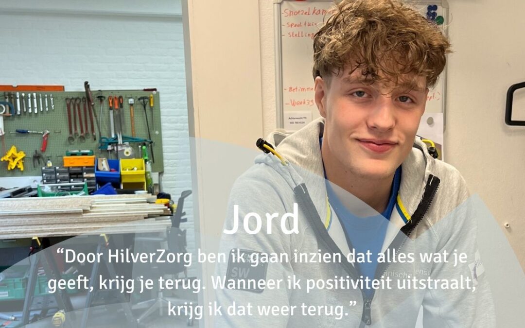 Maak kennis met Jord, een technisch talent bij HilverZorg!